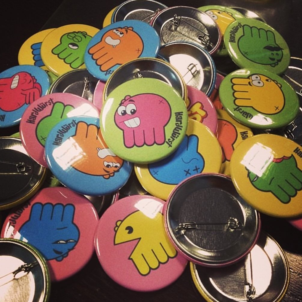 Badges Hardwürst